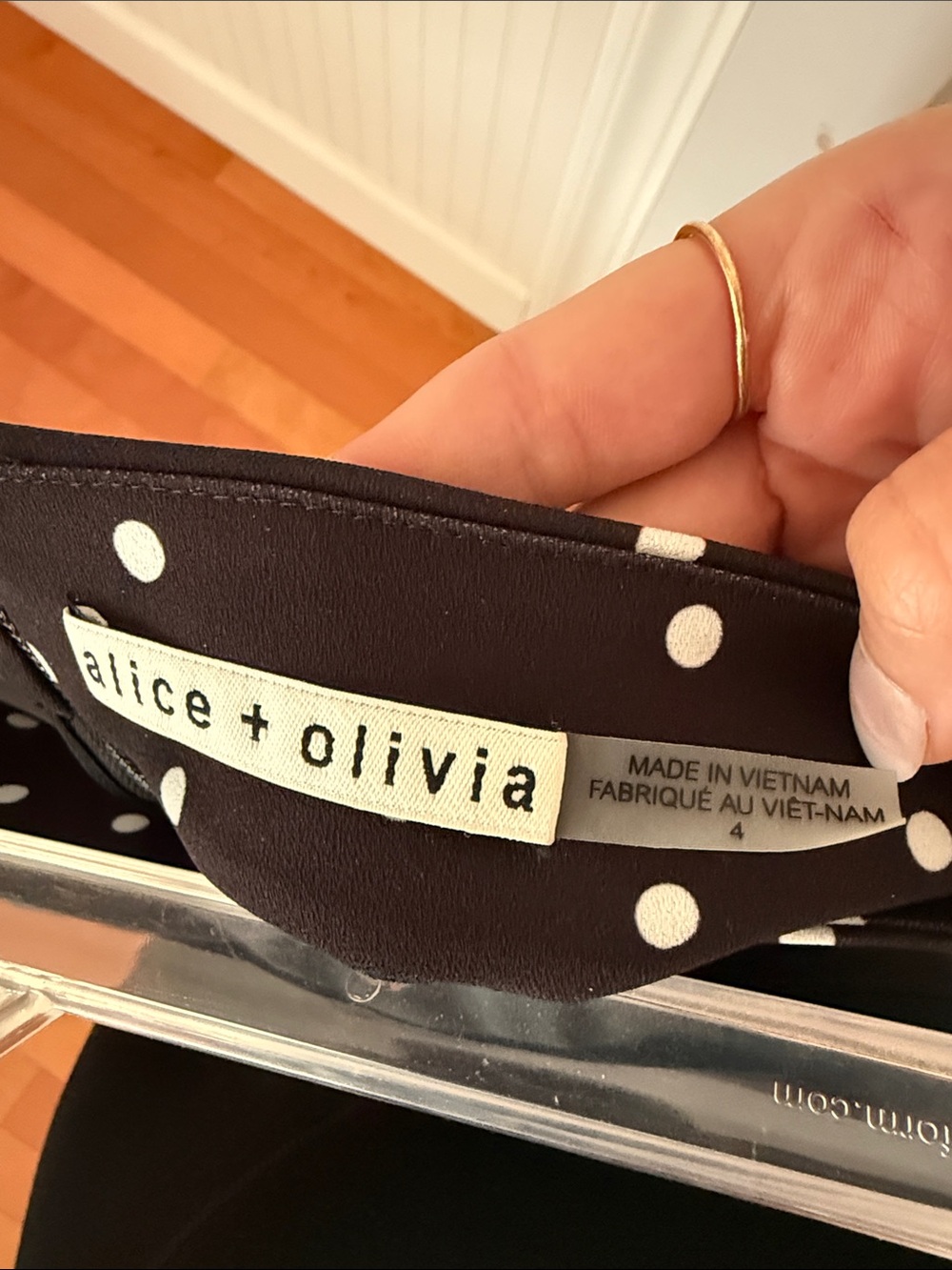 Alice + Olivia High Waist Wide Leg Pants Size 4 - Picture 4 of 4